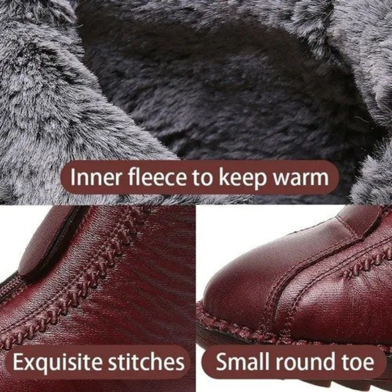 Rutschfeste Stiefeletten aus Kunstleder: Eleganz und Sicherheit im Alltag