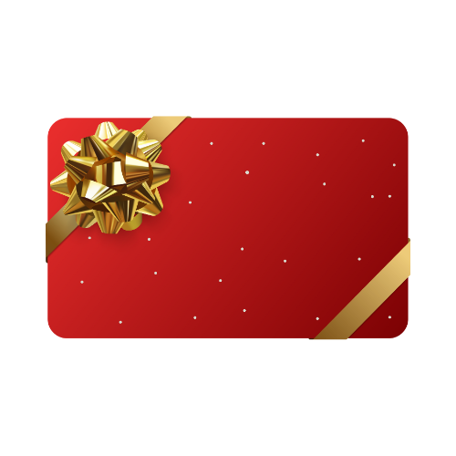 Geschenkkarte Rot